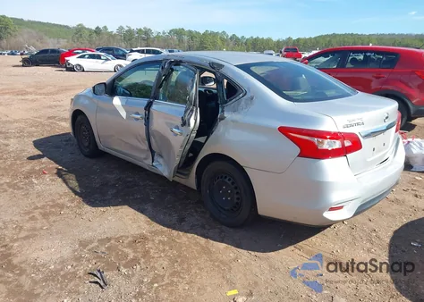 2018 Nissan Sentra S z USA, uszkodzony, nr VIN 3N1AB7AP9JY246252